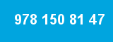 978 150 81 47 978 150 81 47